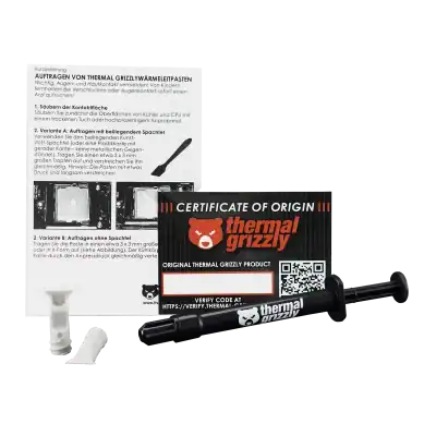 pâte thermique thermal grizzly kryonaut extreme 2g