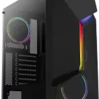 Boîtier AeroCool Scape V2 RGB noir panneau vitré