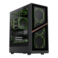Boîtier Gamemax Aeris 330 ARGB noir panneau vitré