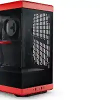 Boîtier HYTE Y40 Noir-Rouge ATX vitré