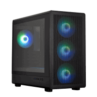 Boîtier mini ITX noir Zalman M5 verre trempé