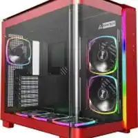 Boitier montech king 95 pro rgb rouge