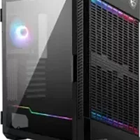 Boîtier msi mpg velox 100p airflow rgb e‑atx noir