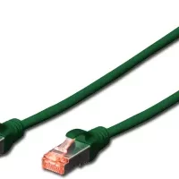 Câble rj45 cat6 vert SFTP 1 m