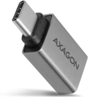 adaptateur usb c axagon rucm afa gris