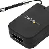 adaptateur usb-c vers vga startech cdp2vgafc noir - sjouffre.fr