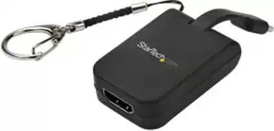 adaptateur usb-c vers vga startech cdp2vgafc noir - sjouffre.fr