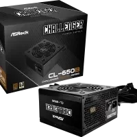 alimentation atx asrock challenger bronze 650w noir