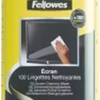 boite 100 lingettes nettoyantes ecran fellowes