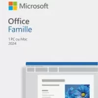 boite microsoft office famille et etudiant 2024 pkc