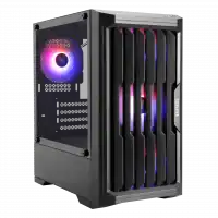 boitier 1stplayer h2 rgb mini tour noir vitré
