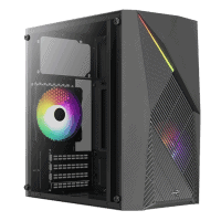boitier aerocool raider mini v2 rgb micro atx noir