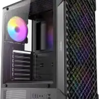 boitier antec vx320 rgb atx noir verre trempe