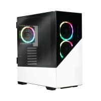 boitier atx enermax k8 rgb blanc avec panneau vitré