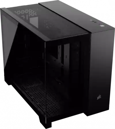 boitier corsair 2500x micro atx noir gris vitré