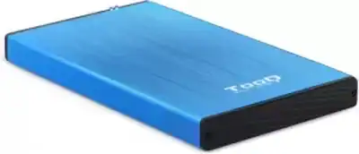 boitier externe 2.5 usb 3.1 tooq tqe-2527bl bleu