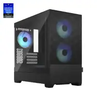 boitier fractal design pop mini air rgb noir micro atx