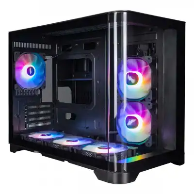 boitier micro atx 1stplayer uview 6 rgb noir