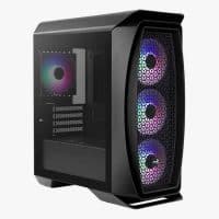 boitier micro atx aerocool aero one mini frost rgb blanc noir