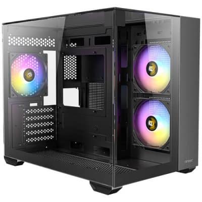 boitier micro atx antec cx600m trio argb noir