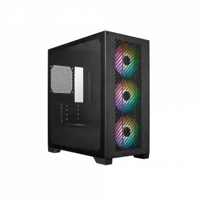 boitier micro atx cooler master elite 301 rgb noir