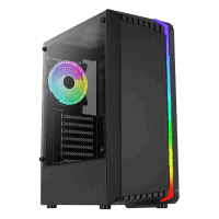 boitier pc aerocool bionic v2 rgb blanc atx