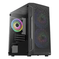 boitier pc aerocool trinity mini rgb noir micro atx