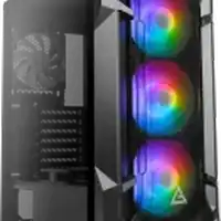 boitier pc antec df600 flux rgb noir vitré