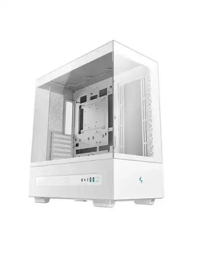 boitier pc atx deepcool ch690 digital white avec panneaux vitres