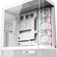 boitier pc atx xyz quantum rgb blanc vitre