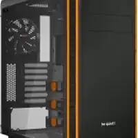 boitier pc be quiet pure base 600 window noir orange
