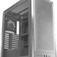 boitier pc cooler master masterframe 500 mesh argb argent panneau vitré