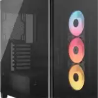 boitier pc corsair frame 4500x rs-r argb noir panoramique