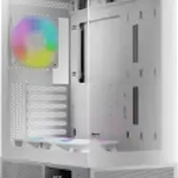 boitier pc gamdias atlas e1 rgb blanc vitré