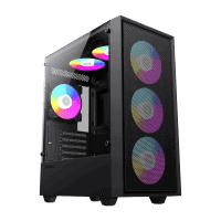 boitier pc gamemax storm argb micro atx noir