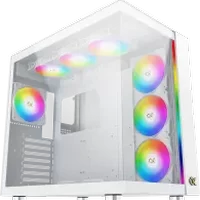 boitier pc xigmatek aqua ultra air rgb blanc e-atx