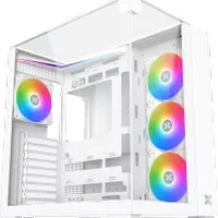 boitier pc xigmatek aqua v rgb blanc atx