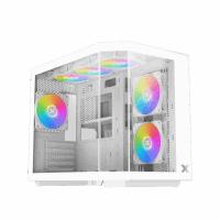 boitier pc xigmatek cubi m rgb blanc mini tour