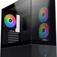 boitier pc xigmatek endorphin air v2 rgb noir verre trempe
