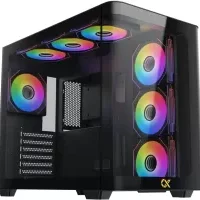 boitier pc xigmatek pano rgb noir e-atx