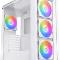 boitier pc xigmatek quantum rgb blanc e-atx