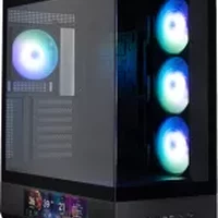 boitier pc zalman p40 ds rgb noir vitré