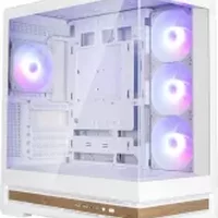 boitier pc zalman p40 namu white rgb atx blanc