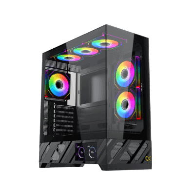 boitier xigmatek alphard pro rgb e-atx noir vitré