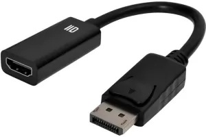cable adaptateur displayport hdmi d2 diffusion 15cm noir - sjouffre.fr