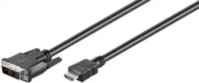 cable dvi hdmi goobay 50580 2m noir