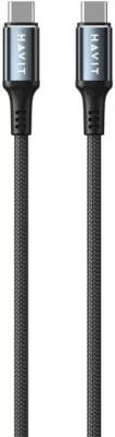 câble havit cb6310 usb-c 1m 60w noir