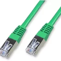 câble rj45 cat 6 ftp 2 m vert