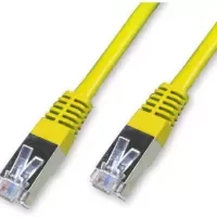 câble rj45 cat 6e ftp 2 m jaune