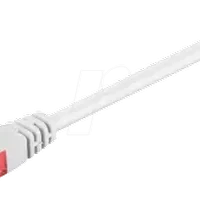 cable rj45 goobay cat 6 15m blanc